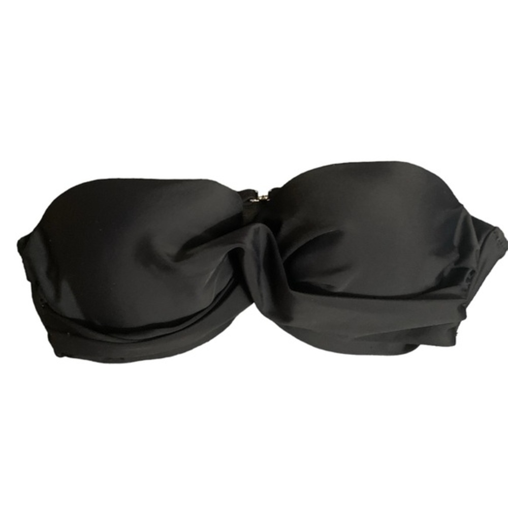 Reebees Swim Top Black Strapless Ladies Sz Medium